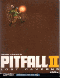 Pitfall II: Lost Caverns - box cover