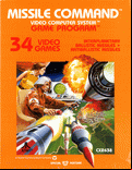 Missile Command - box cover