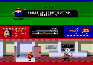 Bonanza Bros. (Sega Genesis)