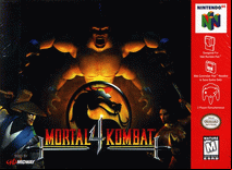 Mortal Kombat 4 - box cover