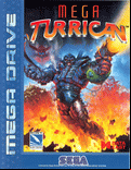Mega Turrican - box cover