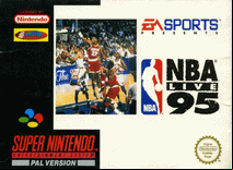 NBA Live 95 - box cover