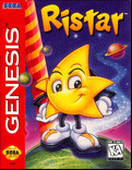 Ristar - box cover
