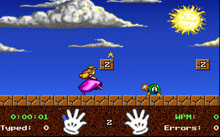Mario Teaches Typing (DOS version)