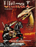 Ultima I: The First Age of Darkness - box cover