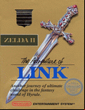 Zelda II: The Adventure of Link - box cover