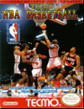Tecmo NBA Basketball - box cover