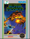 Alpha Mission - box cover