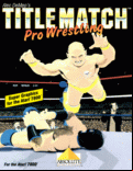 Title Match Pro Wrestling - box cover