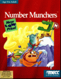 Number Munchers - box cover