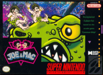 Joe & Mac: Caveman Ninja - box cover