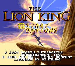 The Lion King (SNES)