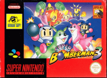 Super Bomberman 3 - box cover