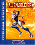 Alien Soldier - box cover