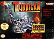Super Turrican - box cover