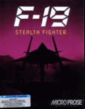 F-19 Stealth Fighter - box cover