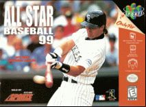 All-Star Baseball 99 - box cover