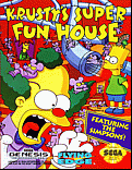 Krusty’s Fun House - box cover