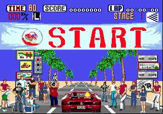 OutRun (Sega Genesis)