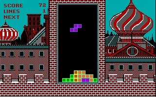 Tetris (DOS version by Spectrum Holobyte)