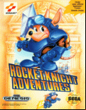 Rocket Knight Adventures - box cover
