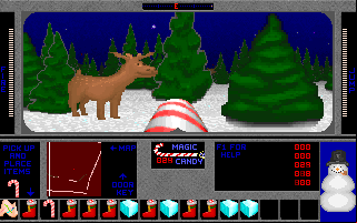 3D Xmas Adventure: Santa’s Rescue (MS-DOS)