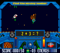 Math Blaster: Episode I (SNES)