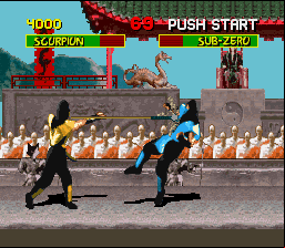 Mortal Kombat - SNES version