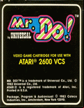 Mr. Do! - box cover