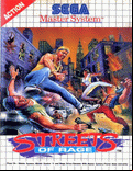 Streets of Rage - box cover
