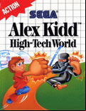 Alex Kidd: High-Tech World - box cover
