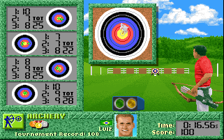 The Games: Summer Challenge (MS-DOS)