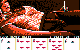 Strip Poker: A Sizzling Game of Chance (MS-DOS)