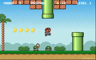 Mario & Luigi - DOS version