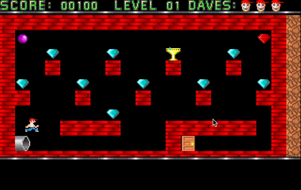 Dangerous Dave - DOS version