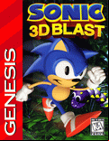 Sonic 3D Blast - box cover