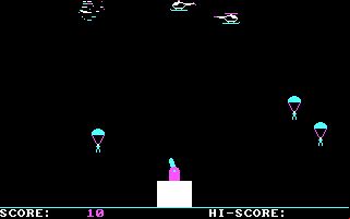 Paratrooper - DOS version