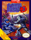 Mega Man 3 - box cover