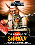 The Revenge of Shinobi - box cover