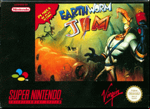 Earthworm Jim - box cover