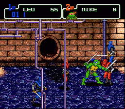 Teenage Mutant Ninja Turtles: The Hyperstone Heist (Genesis)