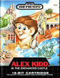 Alex Kidd in the Enchanted Castle - box cover