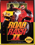 Road Rash II - box cover