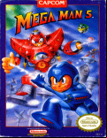 Mega Man 5 - box cover
