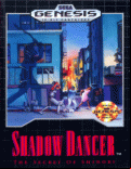 Shadow Dancer: The Secret of Shinobi - box cover