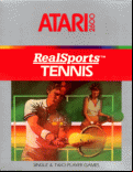 RealSports Tennis - box cover