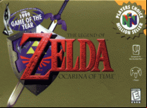 Legend of Zelda, The: Ocarina of Time - box cover