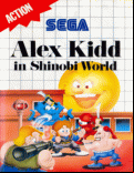Alex Kidd in Shinobi World - box cover