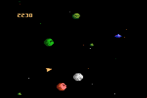 Atari 7800: Asteroids